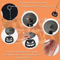 Animated Halloween Decoration Prop – Scary Sound, Light