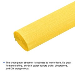 2 Pcs Crepe Paper Roll 6.9ft Long 20 Inch Wide for Wedding Ceremony Various L…