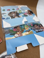 Moana Party Supplies Gift Boxes, Paper Eyeglasses, Paper Figures