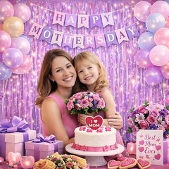Sparkling Metallic Party Decorations 3 Pack
