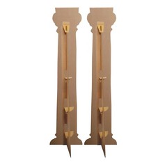 Julius Caesar with 2 Roman Pillars Cardboard Cutout Set of 3 Standees