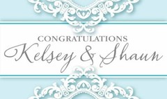 Wedding Banner – Elegant Lace Design