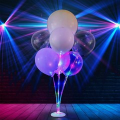 Light-Up LED Balloon Centerpiece Kit Multicolor by
