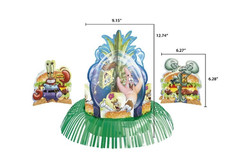 Nickelodeon 3 Piece SpongeBob Birthday Celebration Table Decorating Kit NEW
