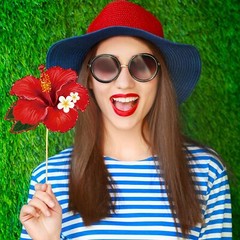 Hawaiian Luau Party Decorations Photo Booth Props Aloha Party Decorations Pho…