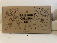 Balloon Column Stand Kit Set of 2, 7 Feet Height Adjustable Balloon Tower Pillar