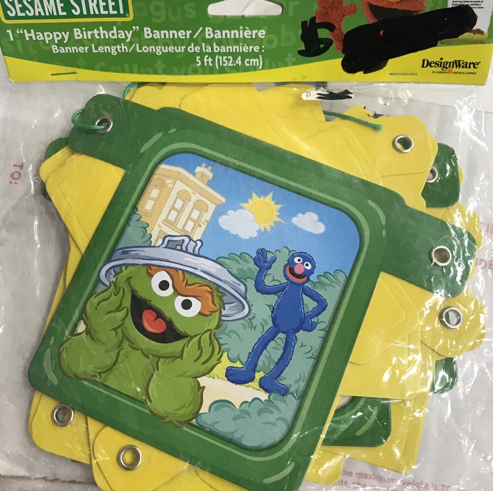 Sesame Street Sunny Days Happy Birthday 5 ft. Party Supplies