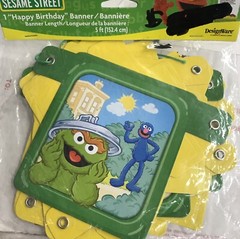Sesame Street Sunny Days Happy Birthday 5 ft. Party Supplies