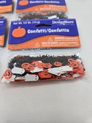 NEW! Assorted Halloween Trick or Treat Party Confetti *LOT OF 6*