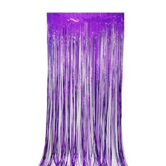 1 * 2-meter silver rain silk curtain graduation season party decoration supplies