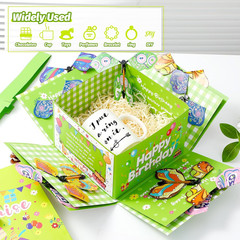 Birthday Explosion Gift Box, Birthday Butterfly Flying Surprise Gift Box, DIY Ex