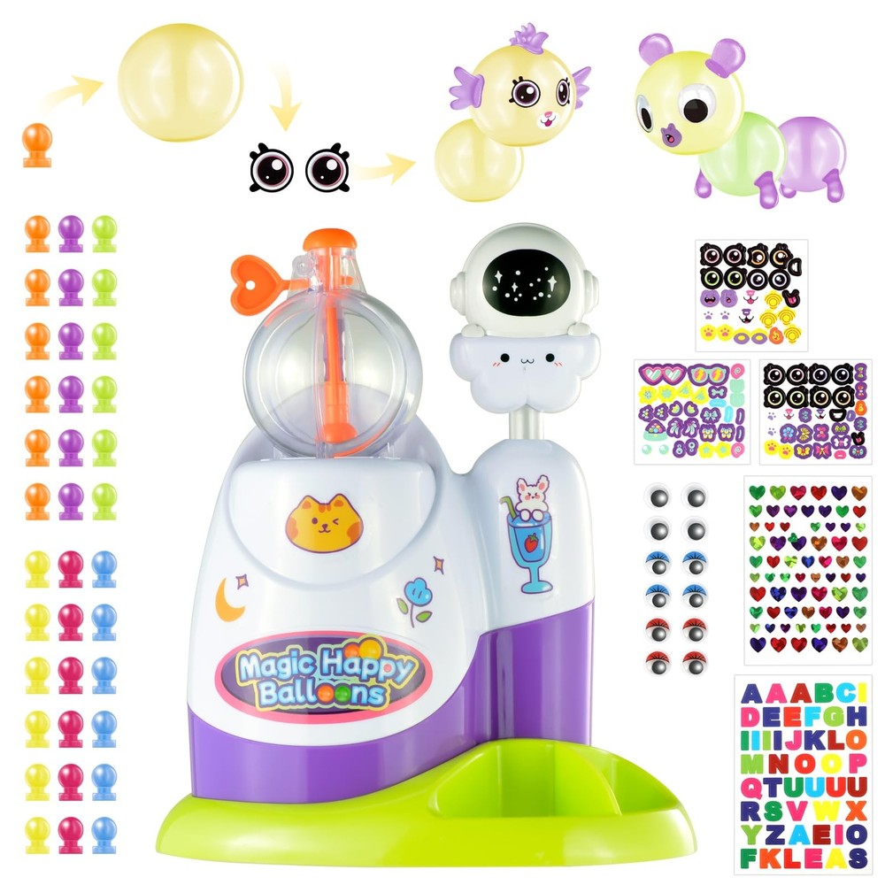 320pcs DIY Magic Balloon Craft Kit, Sticky Balloons Maker Toy Craft Kits for …