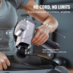 Massage Gun Deep Tissue Percussion Muscle Massager for Athletes – with 8 Spee