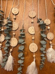 Giauma Artificial Eucalyptus Hanging Decor Hand Made Original Design