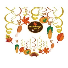 30 PCS Fall Thanksgiving Autumn Decorations Home Classroom Office Baby Shower