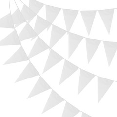 Pennant Banner Flags 100ft, 60 Pcs String Hanging Triangle Bunting DIY Flags …