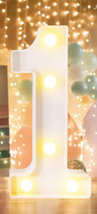 1st Birthday or Anniversary Decorations and Balloons – 10 pieces