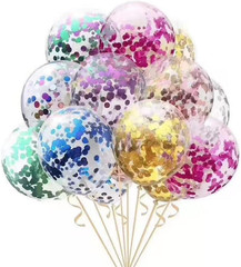 Metallic Rainbow Heart Confetti (0.59 Inch) – 2.12 Oz Foil Heart Decorations for