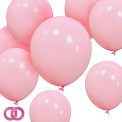 Pastel Pink Balloons 12 Inch 100 Pack light Pink Latex Balloons Baby Pink Par…
