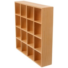 Miniature Wooden Storage Rack Mini House Furniture 1:12 Dollhouse Accessory New
