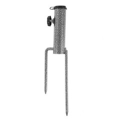Strong Steel Umbrella Ground Anchor for Outdoor Use with Adjustable Fitting