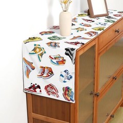 Sneakers Party Decorations Sneaker Table Runner Man Game Sports Themed