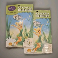 Tinker Bell Disney Fairies Birthday Party Moveable Sticker B-day – Lot of 2