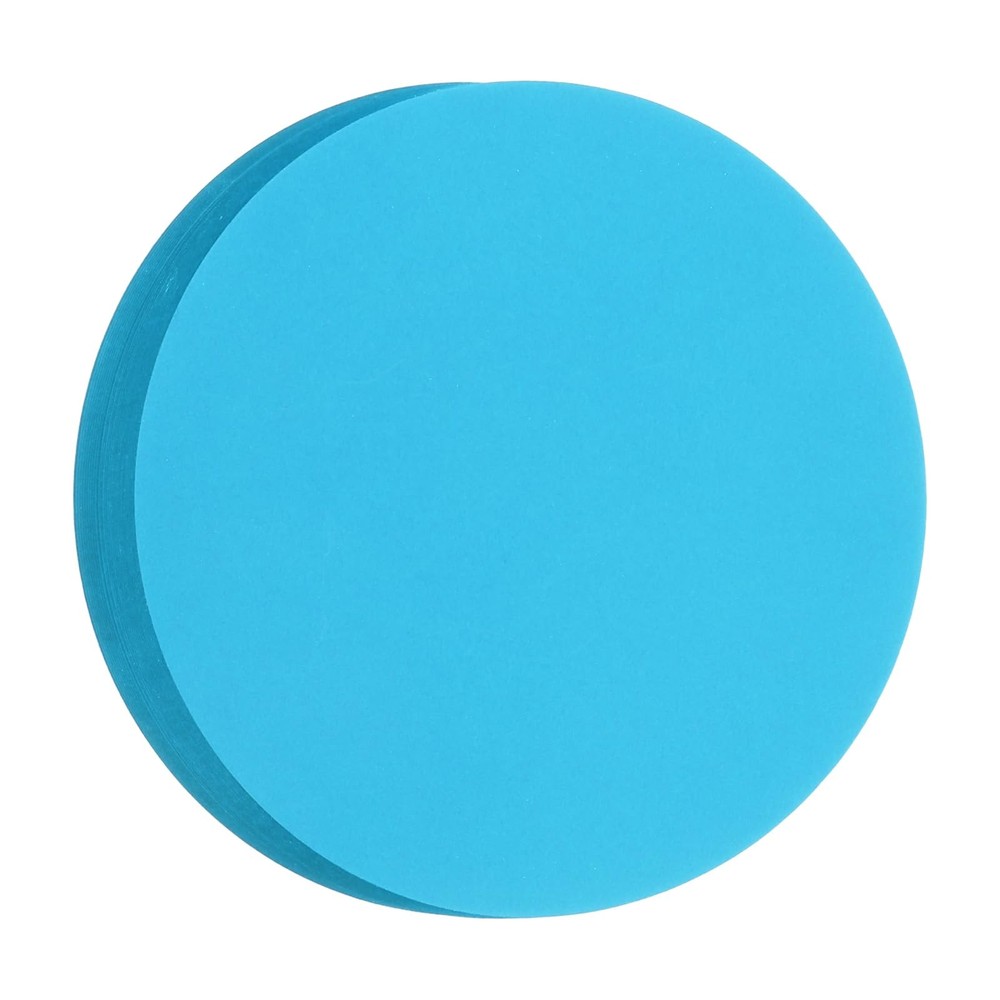 30 PCS 6 Inch Dark Blue Circle Paper Cutouts 200gsm Cardstock Classroom Decor