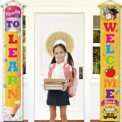Durable 71×12 Inch Back to School Banners – Perfect for Indoors & Outdoors