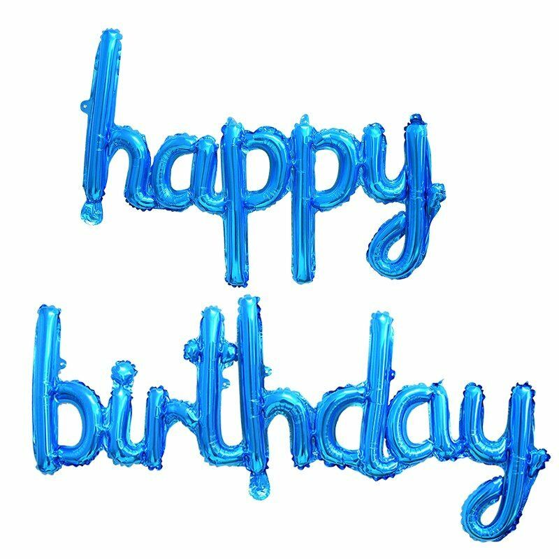 13pcs Happy Birthday Foil Letter Balloon Kid /Adult Party Decor HOT