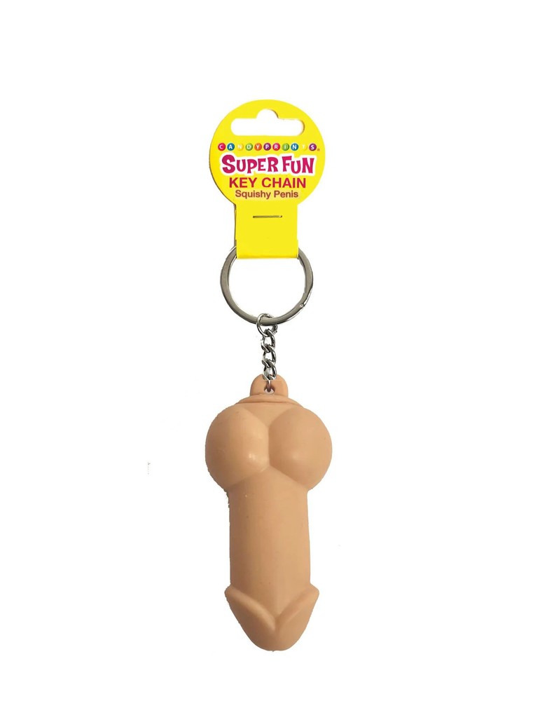 Super Fun Key Chain, Squishy Penis – Sold in 6pk