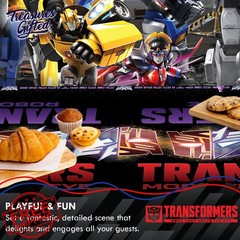 Treasures Gifted Transformers Backdrop 4.25x6ft Banner