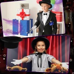 Shineymoon huge 48pc Magicians Party Set 12 full sets Magic parties Halloween