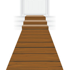 24×10 Ft. Wooden Plank Polyester Aisle Runner – Morris Costumes