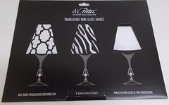 Di Potter Parchment Translucent Wine Glass Shades Set of 6 Paper