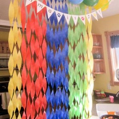 8 Rolls Crepe Paper Streamers in 8 Colors Wedding Birthday Baby Shower Gradua…