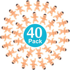 Party Decorations Mini Plastic Babies Party Supplies Shower Ice Cube Game Decor
