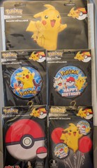 Anagram Pokémon & Friends Foil Mylar Balloon Bouquet Birthday Party YOU PICK NEW