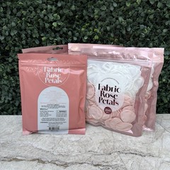 Fabric Rose Petals Red 200 Count Lot of 5 Packs Bulk -NEW-