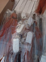 NEW 6 PACK! Kids Halloween Witch LED Light Up Brooms, Props Costume Party Favors