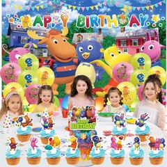 The Backyardigans Party Supplies Party Decor Set Balloons Cake Toppers Banner