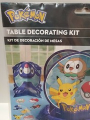 Pokemon Core Table Decorating Kit | Birthday Table Decor | Center Piece Pikachu