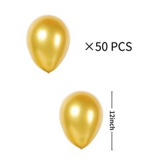 Metallic Balloons，Metallic 12inch Balloons,50pcs Metallic Light Pink