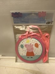 Peppa Pig Hanging String Decoration 5 Pieces 48 Inches