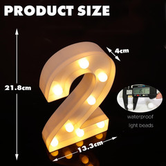 Led Light up Numbers, 21Th Birthday Decorations, Marquee Numbers Lights, Battery