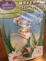 TINK Disney Fairies Tinker Bell Moveable Decorations Big Reusable Stickers NEW