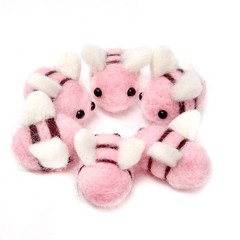 Honbay 6PCS Wool Felt Bumble Bee for Wedding, Baby Shower, Gender Reveal Part…