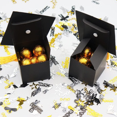 30 Graduation Cap Candy Boxes, Party Favors Decorations for 2024 Graduation