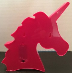 Pink LED Unicorn Head Decorative Light Bedroom, Wall, Table Party Decoration