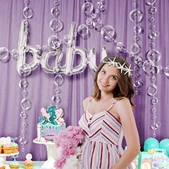 Under the Sea Party Decorations White Bubble Garlands Little Mermaid Birthday